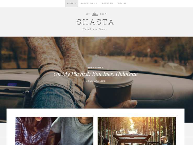 Shasta Lifestyle Theme