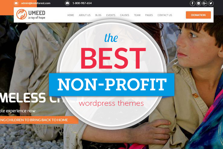 best non-profit wordpress themes