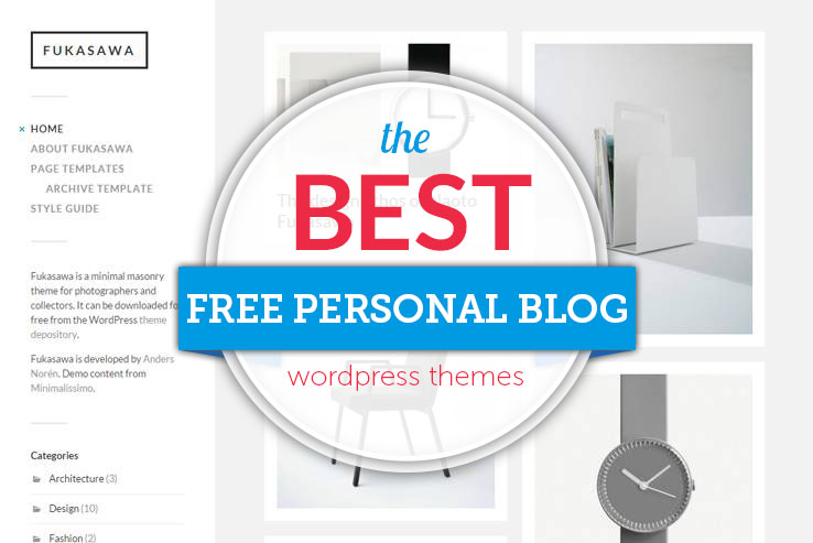 best free personal blog themes