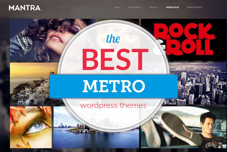 best metro wordpress themes