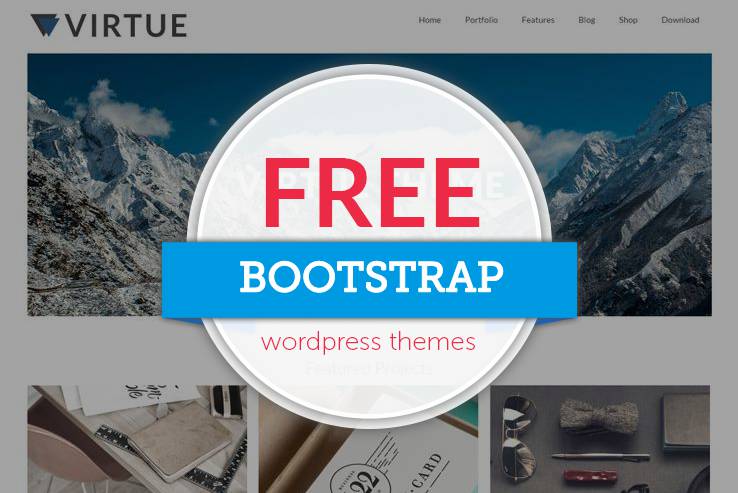 Free WordPress Bootstrap Themes