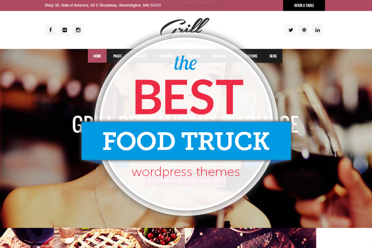 19 Wordpress Food Truck Themes 2019