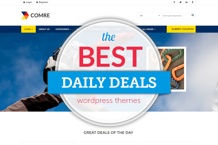 Daily Deals App for Websites