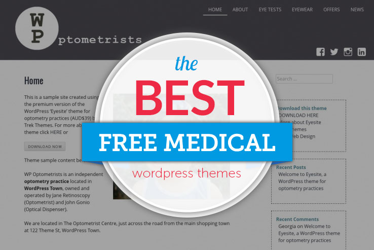 free medical WordPress themes