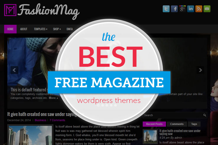 free magazine WordPress themes