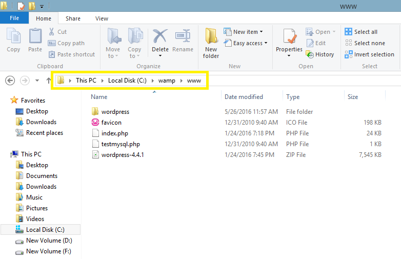 File explorer