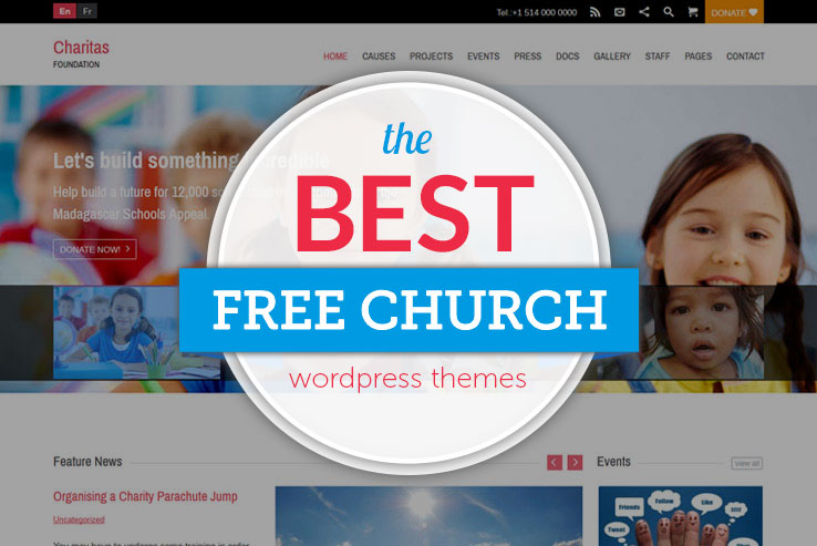 Free Church WordPress Themes