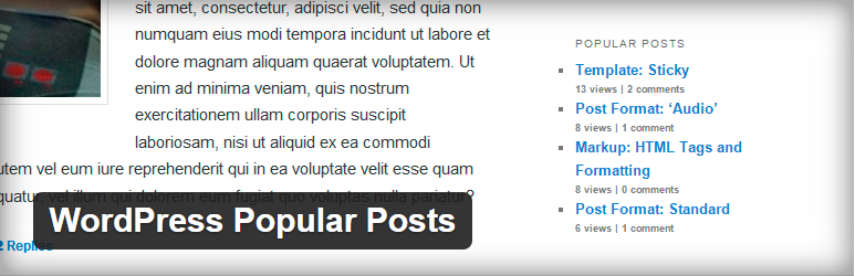 WordPress Popular Posts