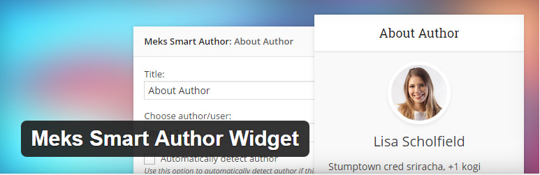 Meks Smart Author Widget