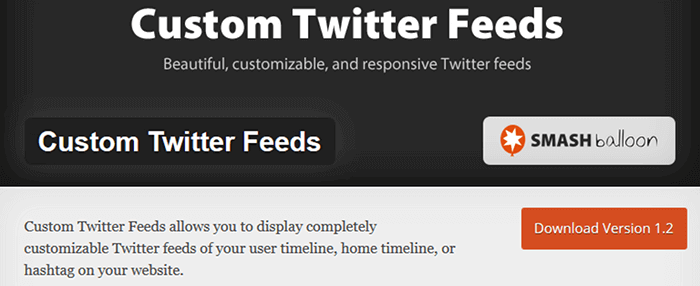 custom twitter feeds