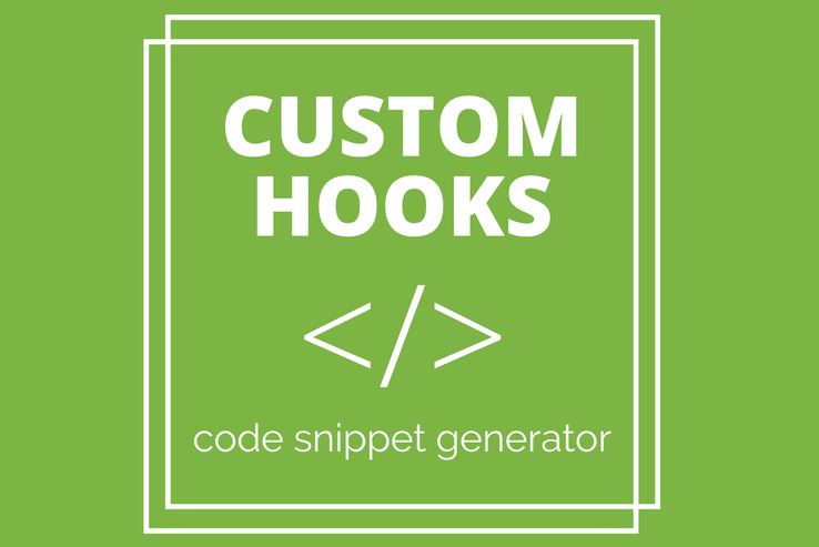 Custom Hooks Snippet Generator