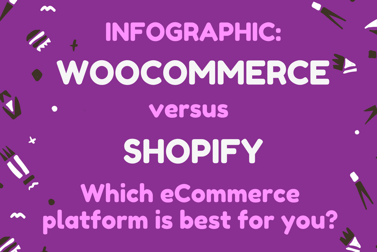 WooCommerce vs. Shopify infographic Featured Image