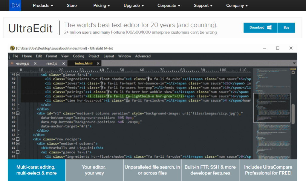 10 Best Free and Premium HTML Editors for Web Developers