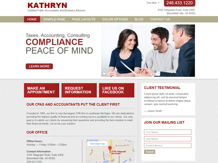 Kathryn - CPA Theme