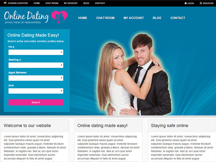 Dating Theme for WordPress