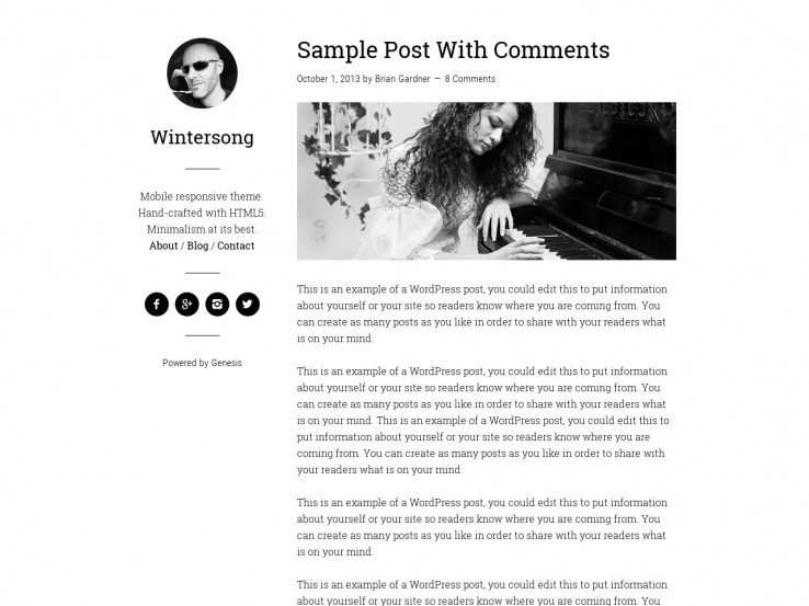 for themes tumblr writing blogs WordPress Personal  80 Best 2017 Themes Blog