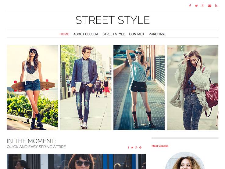 Nimbus Street Style Theme